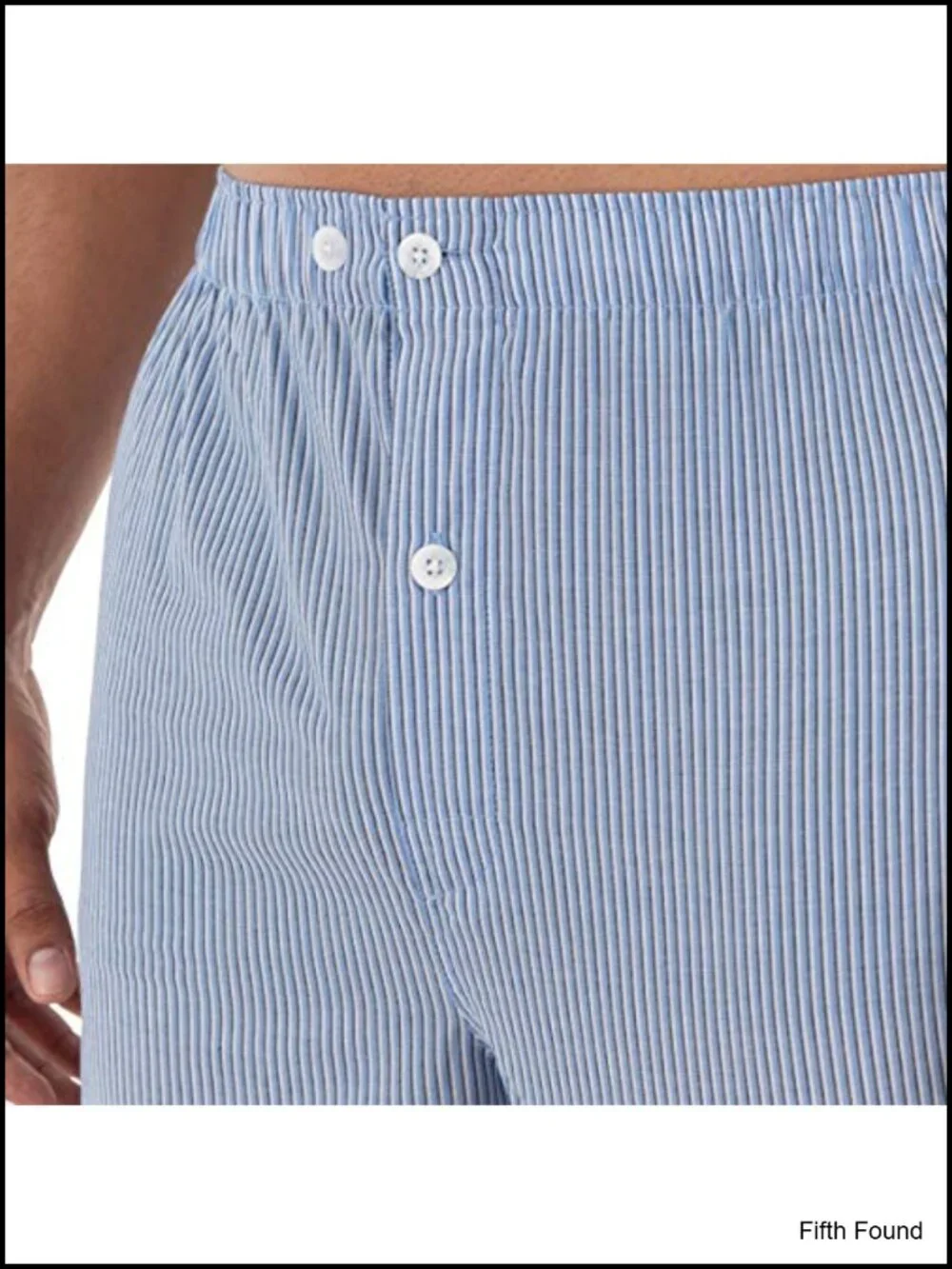 Men's 2-Piece Cotton Broadcloth Pajama Set - Collared & Long Sleeve